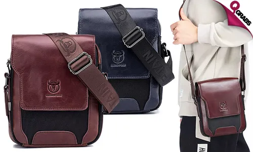 Bull Captain Leather Shoulder Bags!